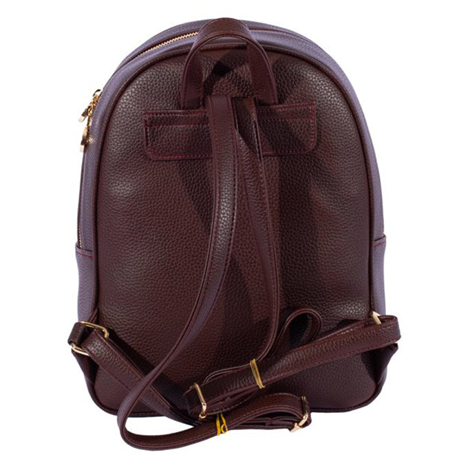 SAC A DOS TIMAYA EN CUIR BORDEAUX
