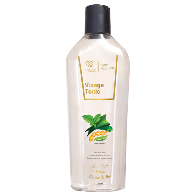 TONIQUE VISAGE A L'ALOE VERA, MENTHE ET GERME DE BLE - 220ML
