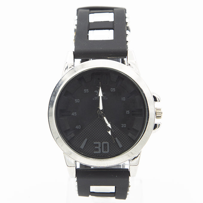 MONTRE POLO P0002 POUR HOMME NOIR