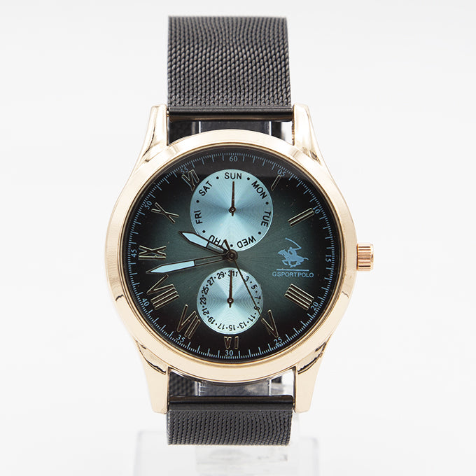 MONTRE POLO P0009 NOIR POUR HOMME