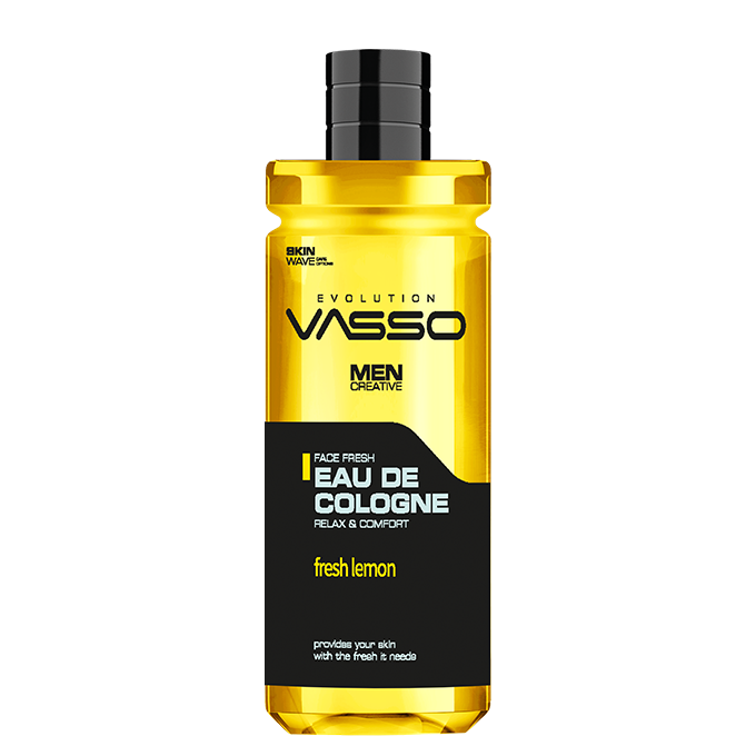 VASSO EAU DE COLOGNE - FRESH LEMON - 370 ML
