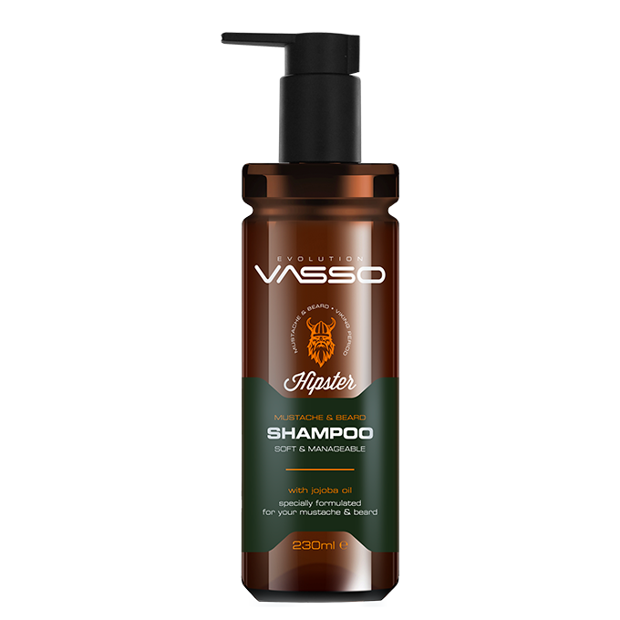 VASSO BEARD & MUSTACHE - SHAMPOO - 260 ML