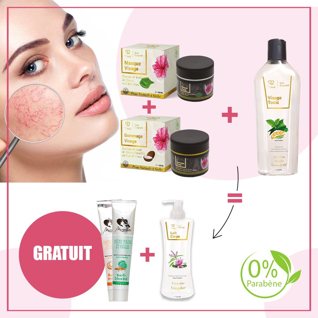 Pack Soin Visage & Corps - Peaux Normales à Sèches