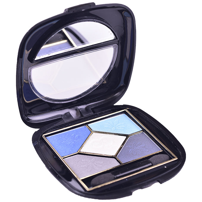 FARD Á PAUPIÈRES    5 Couleurs Denim Bleu