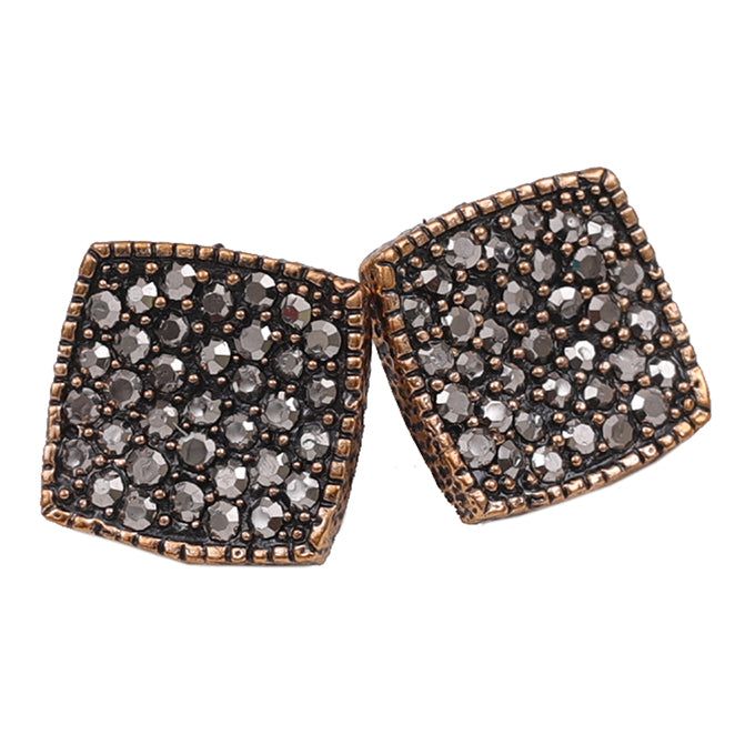 Boucle d'oreille Rina en bronze