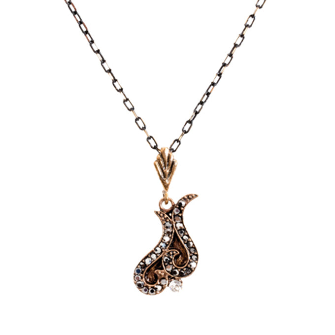 Collier Drussy en bronze