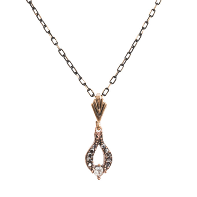 Collier Rosemonde bronze