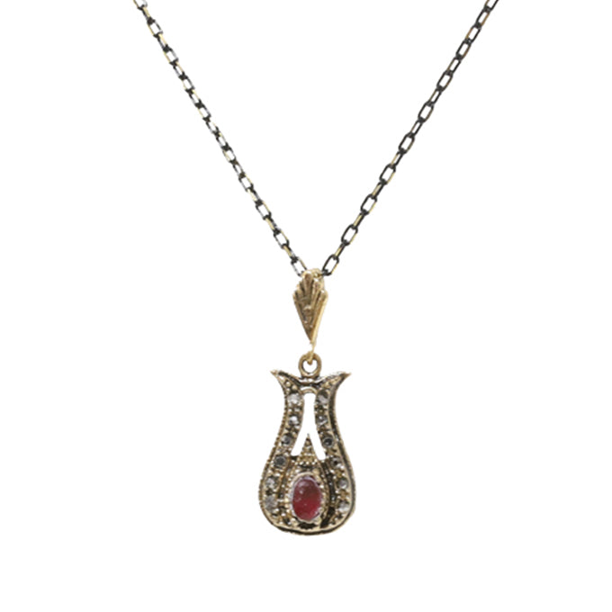 Collier Chandra bronze