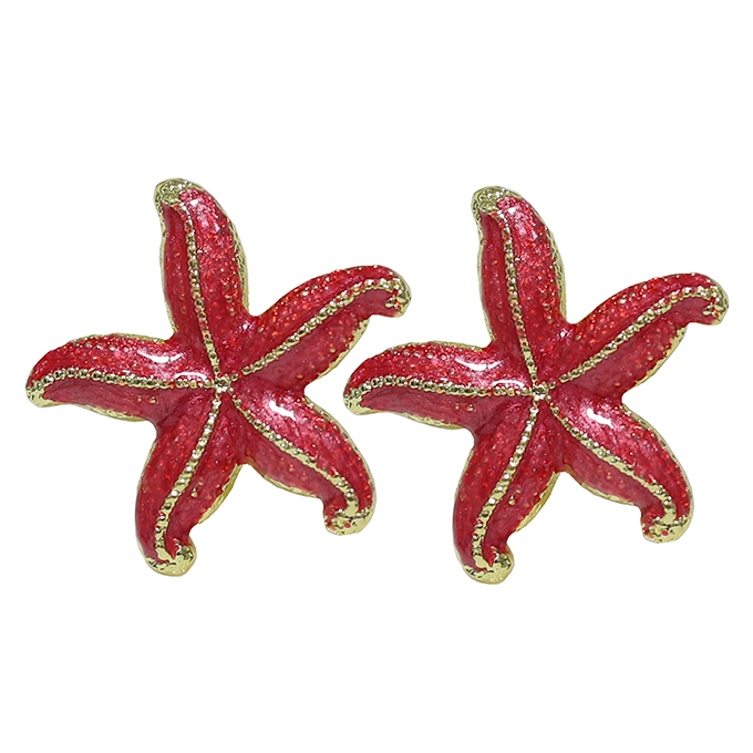 BOUCLE D'OREILLE STAR EN BRONZE
