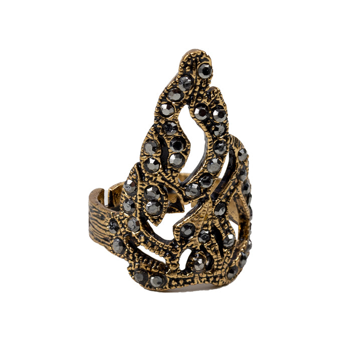 BAGUE EN BRONZE KESHIA