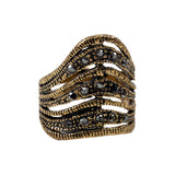 BAGUE EN BRONZE FOLANIE