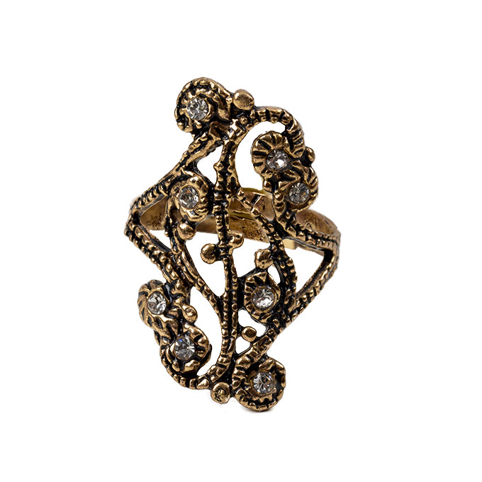 BAGUE EN BRONZE BAHIYA