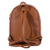 SAC A DOS TIMAYA EN CUIR MARRON TABAC