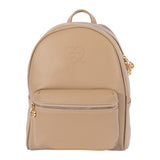 SAC A DOS TIMAYA EN CUIR MARRON GRIS