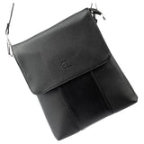 SAC BANDOULIERE KENNETH EN SIMILI CUIR NOIR