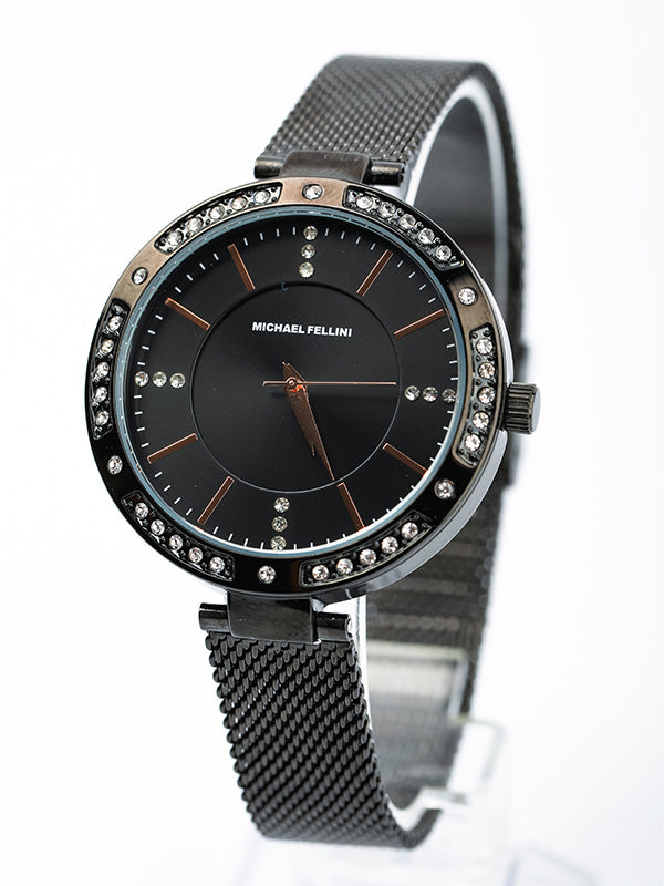 MONTRE AIDA NOIRE POUR FEMME