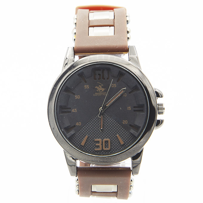 MONTRE POLO P0002 POUR HOMME MARRON