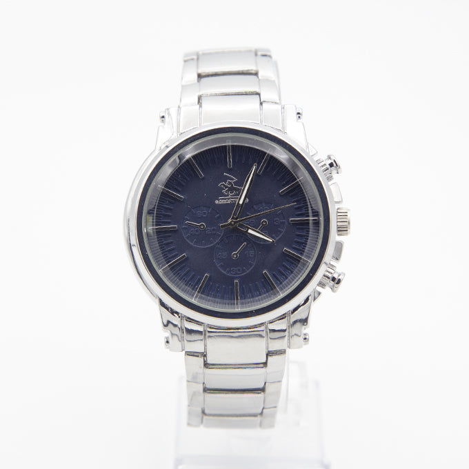 MONTRE POLO P0008 DORE NOIR POUR HOMME