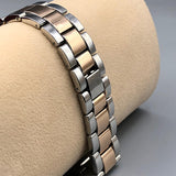 MONTRE POLO P0048 ARGENTE CUIVRE. CAD CUIVRE INT ARGENTE. CHR BLANC, ECR CUIVRE.