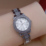 MONTRE POLO P0050 ARGENTE AUX STRASS. CAD ET INT ARGENTE.