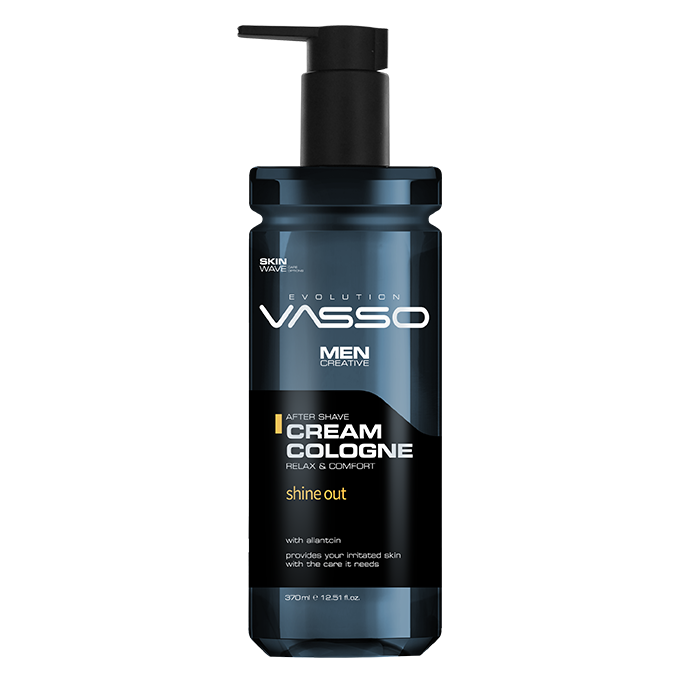 VASSO AFTER SHAVE CREAM COLOGNE - SHINE OUT - 370 ML
