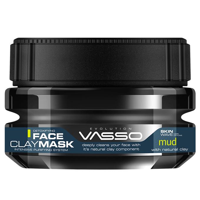 VASSO FACE MASK CLAY - mud - 250 ML