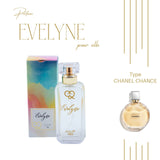 EVELYNE 50ML - Tyoe Chanel Chance