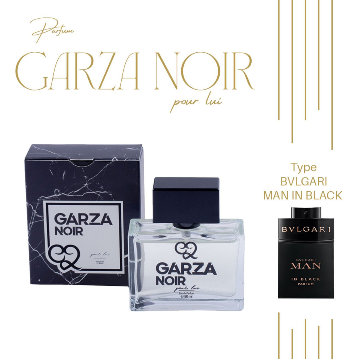 GARZA NOIR 50ML - BVLG@RI MAN IN BLACK
