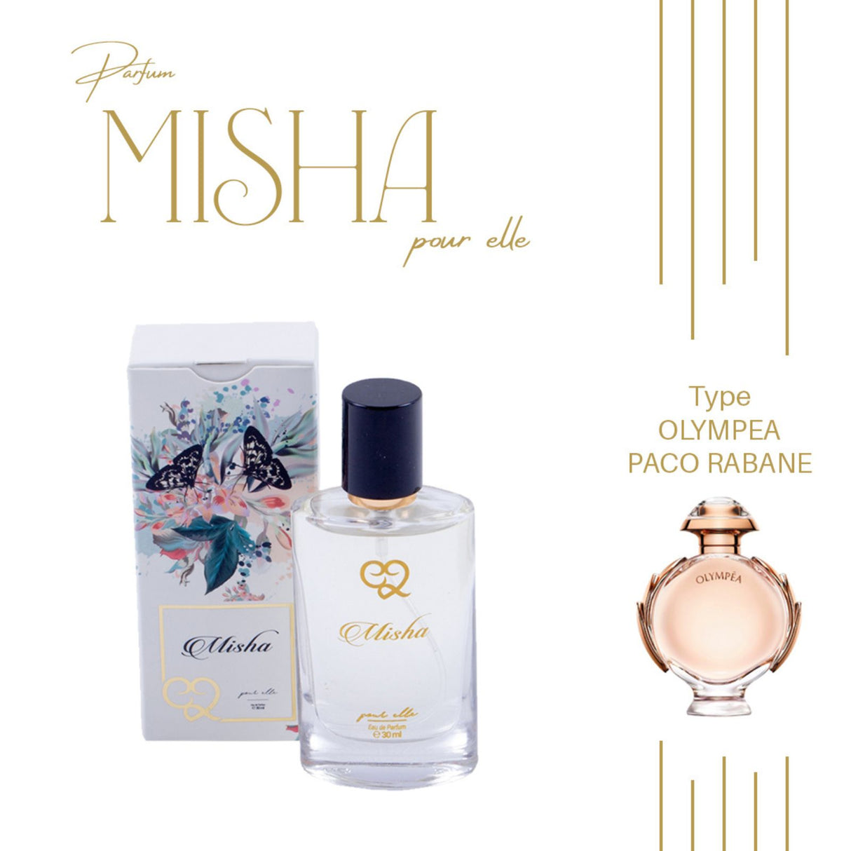 MISHA 50ML - Type OLYPEA PACO RABANE