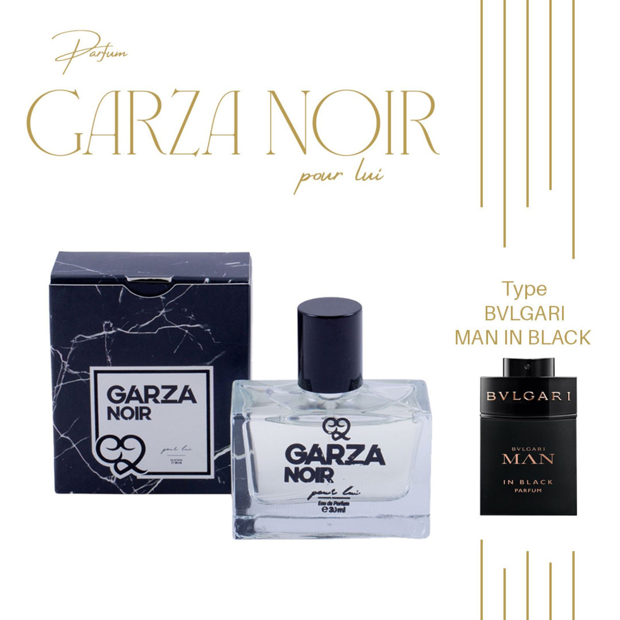GARZA NOIR 30ML - BVLG@RI MAN IN BLACK